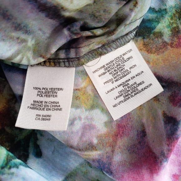 NWT RACHEL Rachel Roy full sleeve SHIRT sz S - Picture 4 of 5